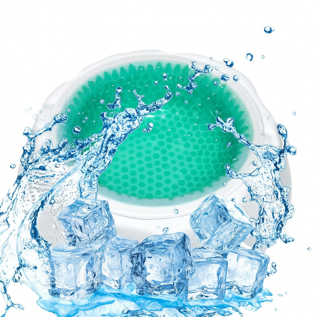 Bol d'eau rafraîchissant