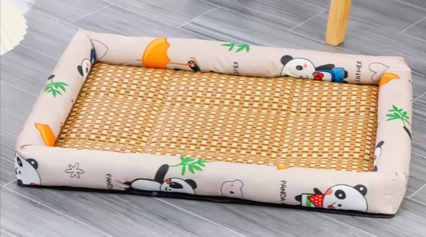 Tapis rafraîchissant tissé pour l'été