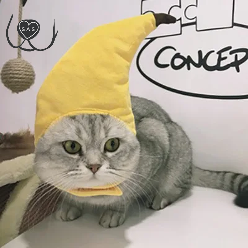 Cute Refined Cat Hat Plush Elastic Winter Pet Hat Puppy Kittens Knitted Hat Party Cosplay Props Decoration Cat Accessories Pet