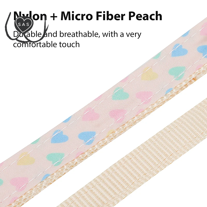Pet Collar for Airtag Cute Anti-Lost Dog Cat Collar Adjustable Nylon Pet Collar for Small Dog