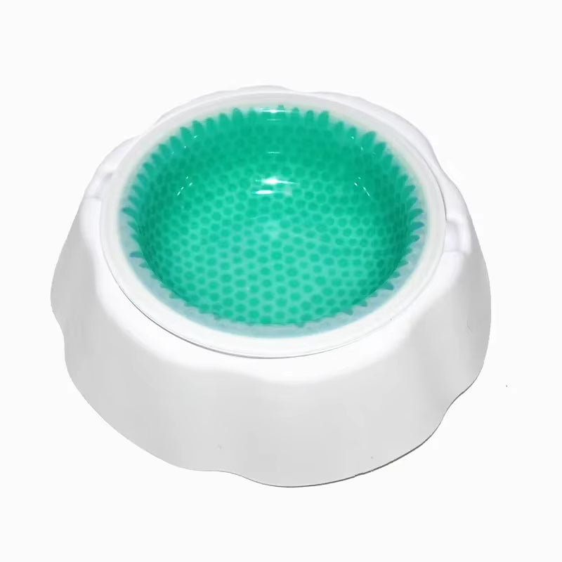 Summer Pet Cold Water Bowl the Cool Bowl Can Keep the Water of Dogs and Cats Cool and Fresh for Several Hours to 8 Hours