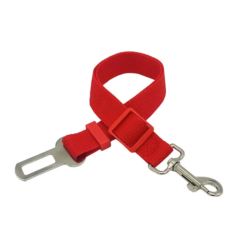 Animal Dog Pet Car Safety Seat Belt Harness Restraint Lead Leash Travel Clip Dogs Supplies Accessories for Travel Seat Covers