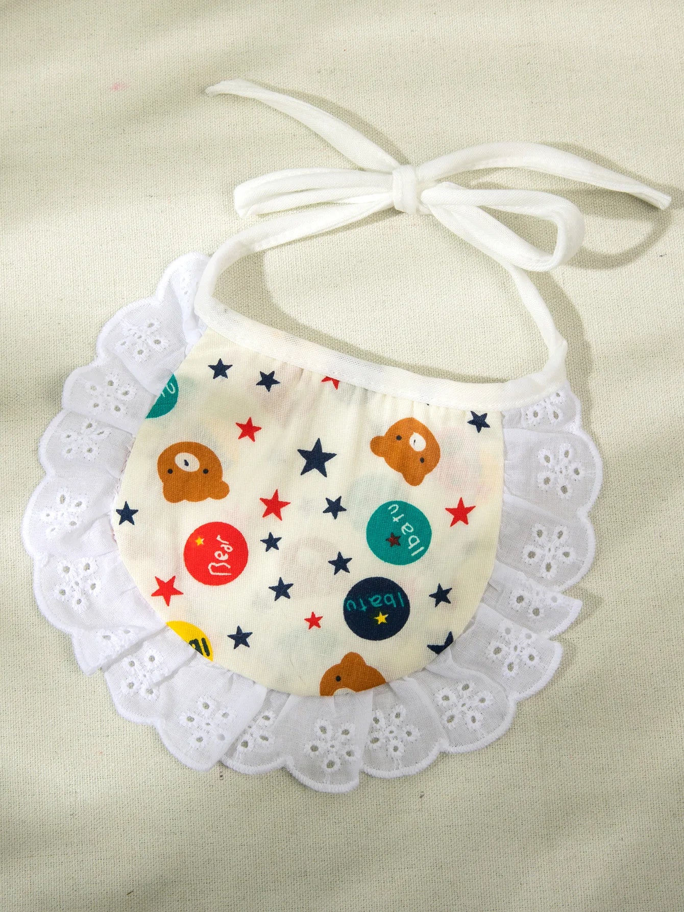 Checkered Small Flower Bib Cat Scarf Pet Dog Drool Scarf Triangular Scarf Collar Pet Supplies Accessories Breathable in Summer