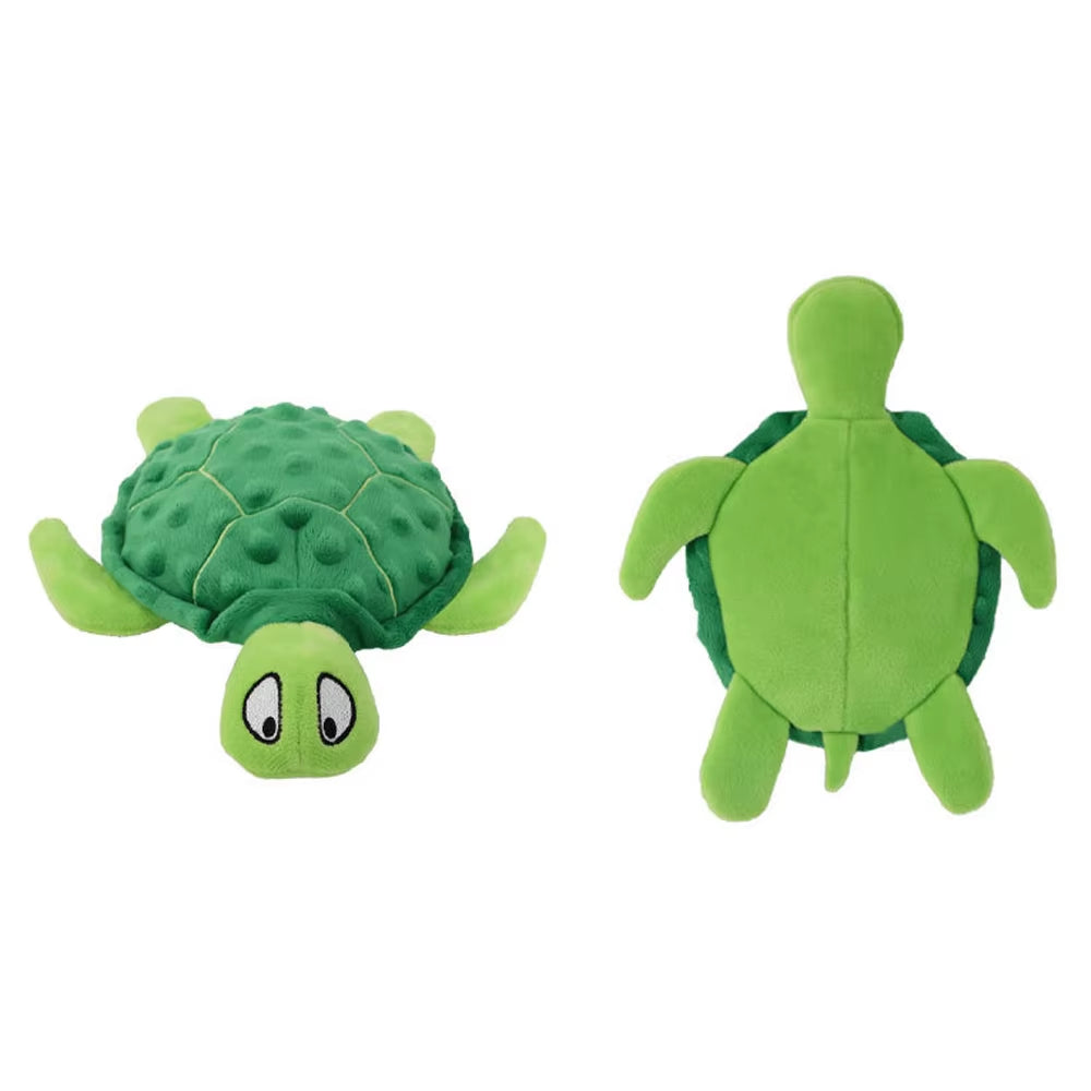Turtle Squeak Dog Toy Sea Turtle Puppy Plush Pet Toy Play Interactive Supplies