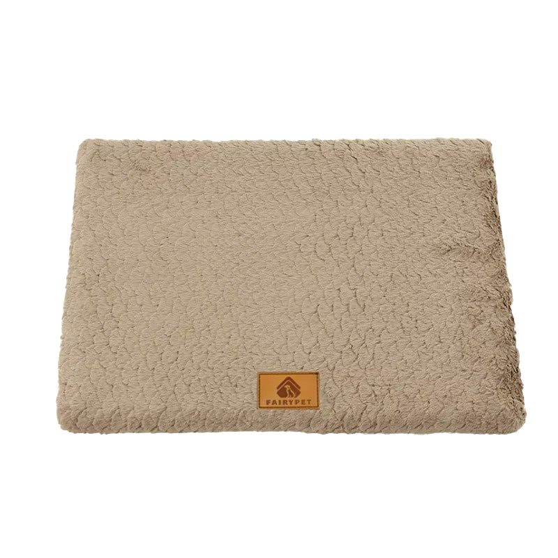 Memory Foam Pet Bed with Removable Washable Faux Fur Cover Orthopedic Waterproof Dog Bed for Crate Anti-Slip Bottom Dog Bed