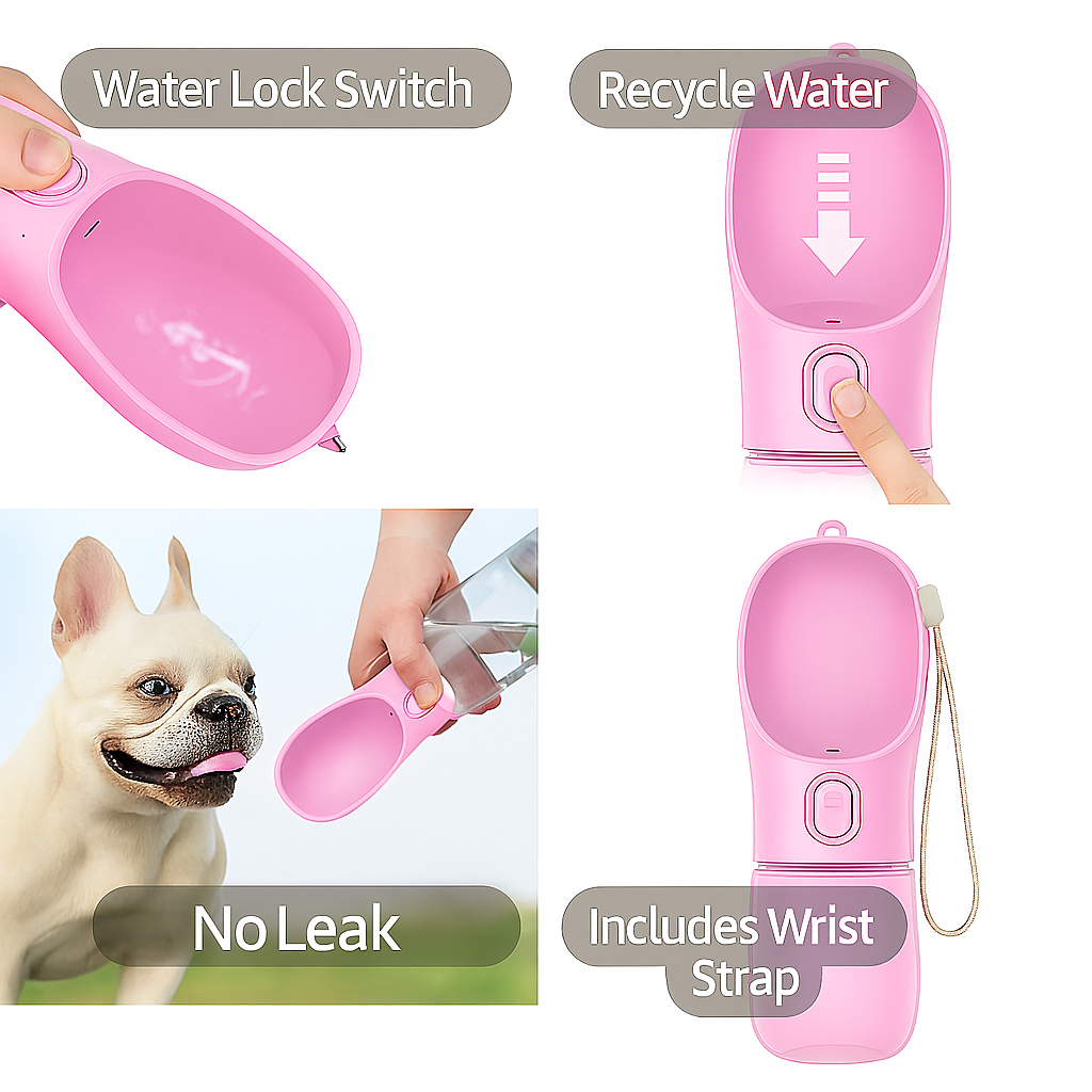 BEST SELLER! Portable Pet Water Bottle