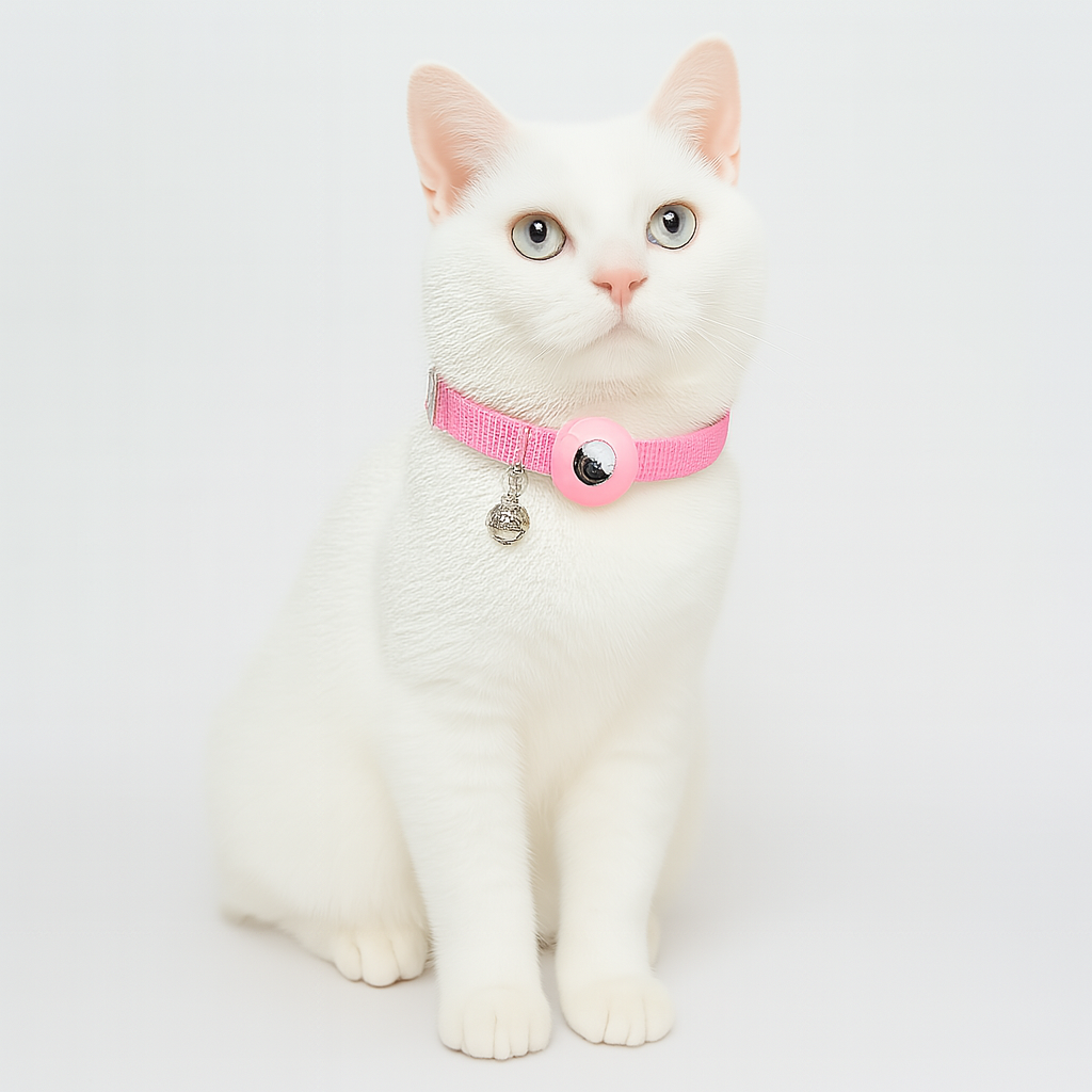 Collier réfléchissant anti-perte pour chat