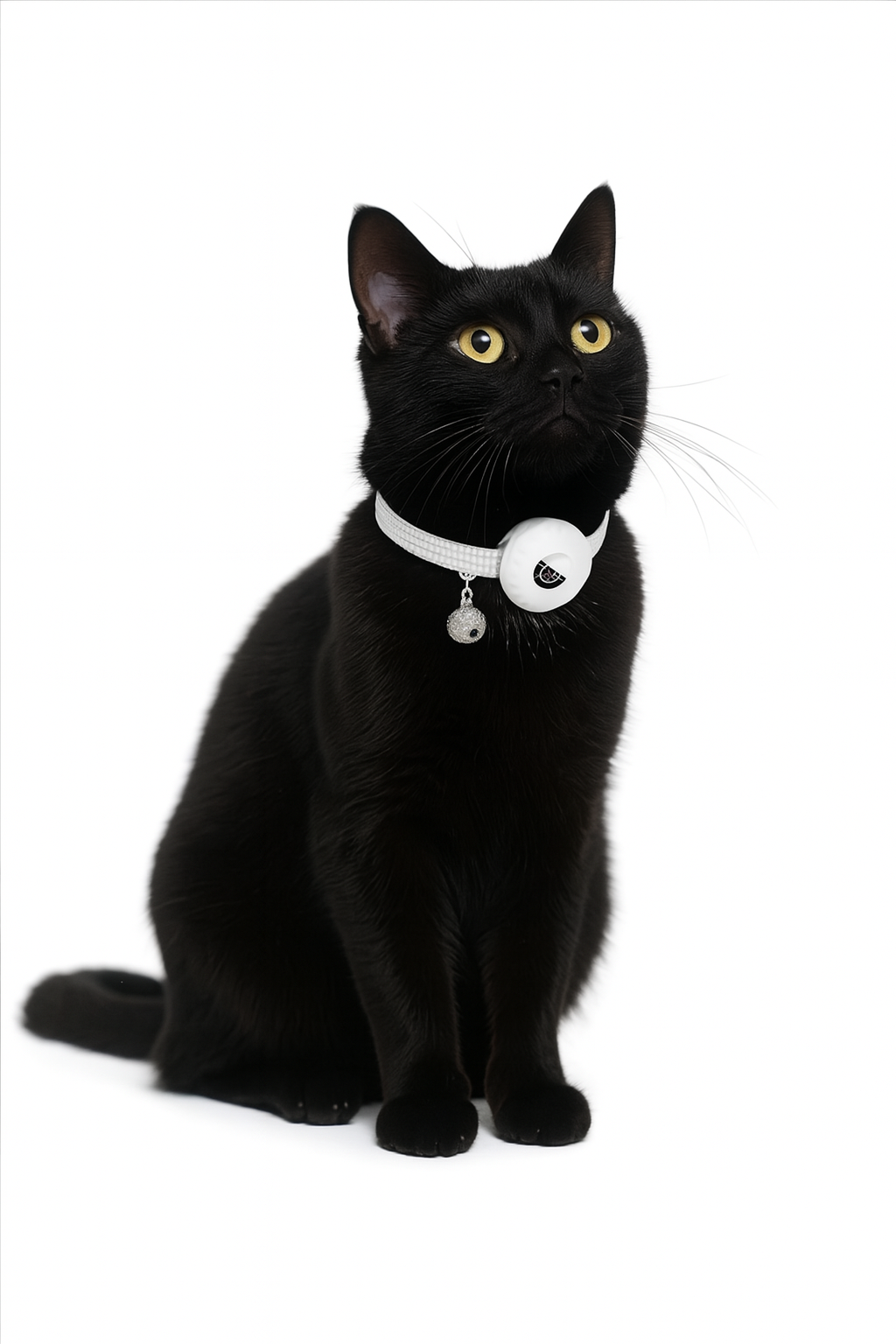Collier réfléchissant anti-perte pour chat