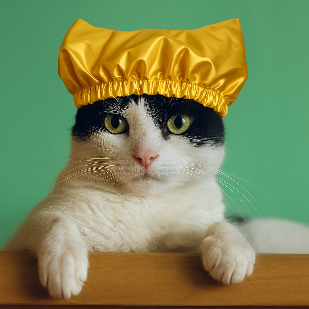 Bonnet de douche pour animaux de compagnie 