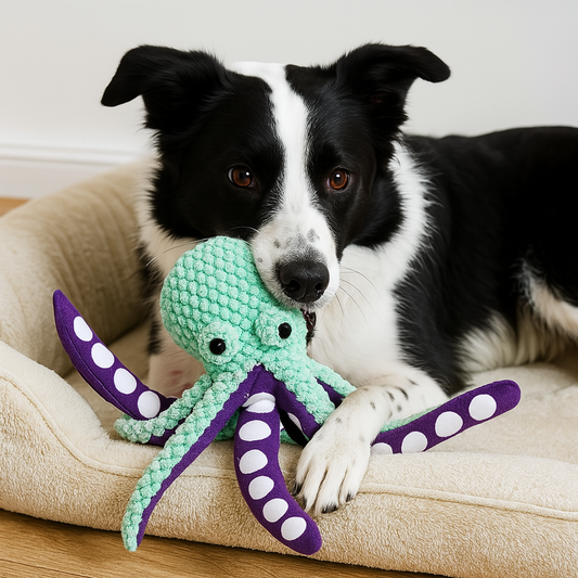 De beste vriend van de hond: octopus