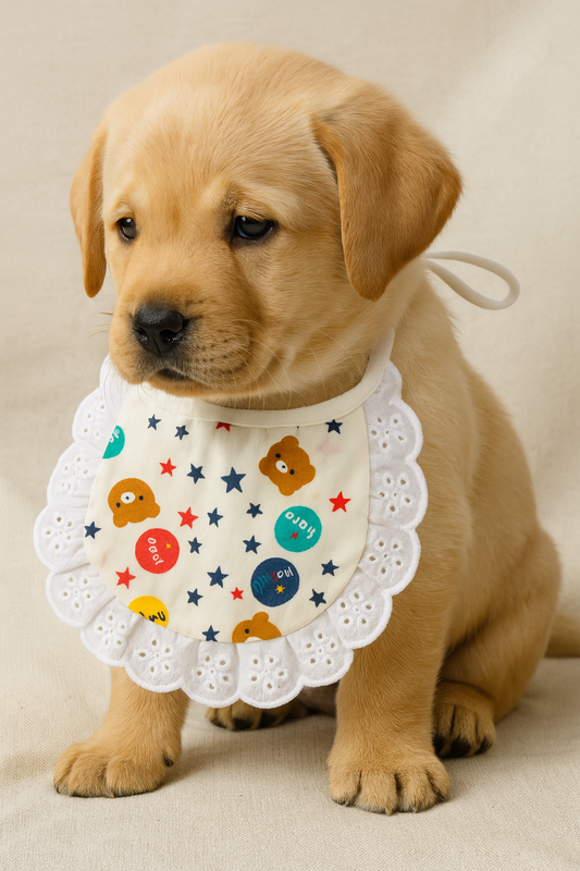 Bavoir pour bébé en forme d'animal mignon