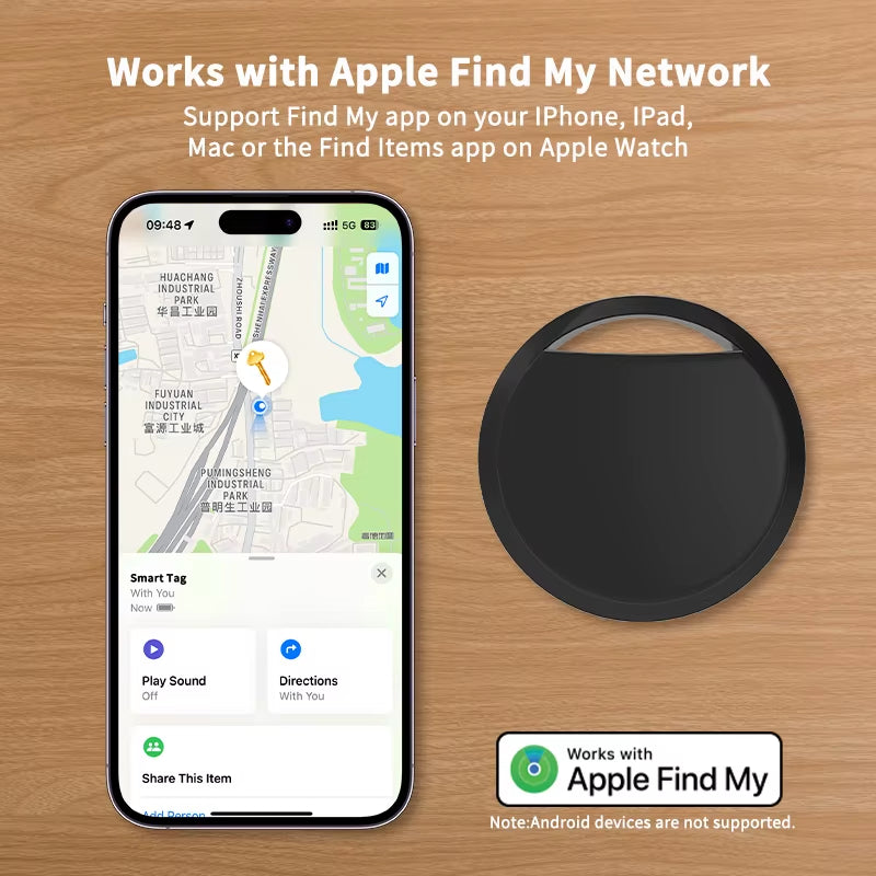 Airtag Bluetooth GPS Trackers IPX 5 Waterproof Sport Tracking Find My Elderly Kids Pets Available Mini Finders for Iphone