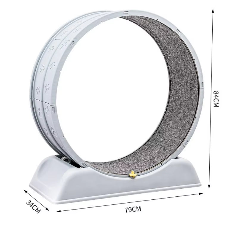 Cat Roller Treadmill Low Noise Cat Running Wheel Cat Fitness Treadmill Wheels Sustainable Cat Play Cat Accessories