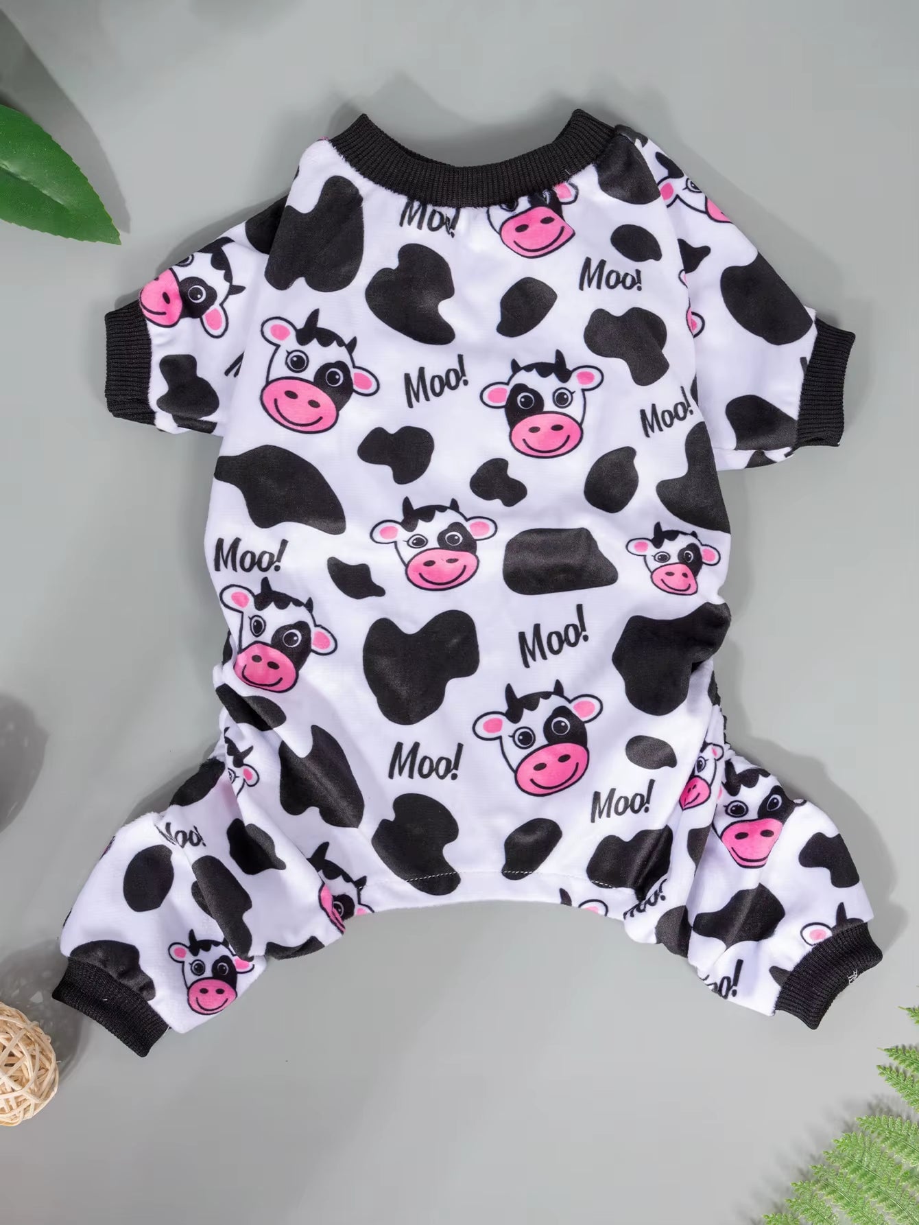 U Pick Fashion Dog Pajamas Polyester Pajamas for Male Dog Female Dog Popular Pet Clothes Dog Onesies Print Dog Pajama