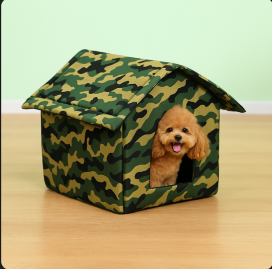 Niche extérieure imperméable pour animaux de compagnie