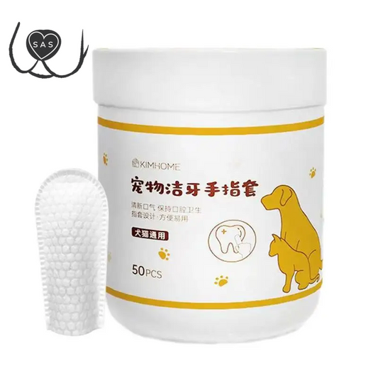 Pet Finger Wipes Eyes Ears Cleaning Paper for Cats and Dogs Tear Stain Remover for Cats Puppy Grooming Deodorant Pets Supplies