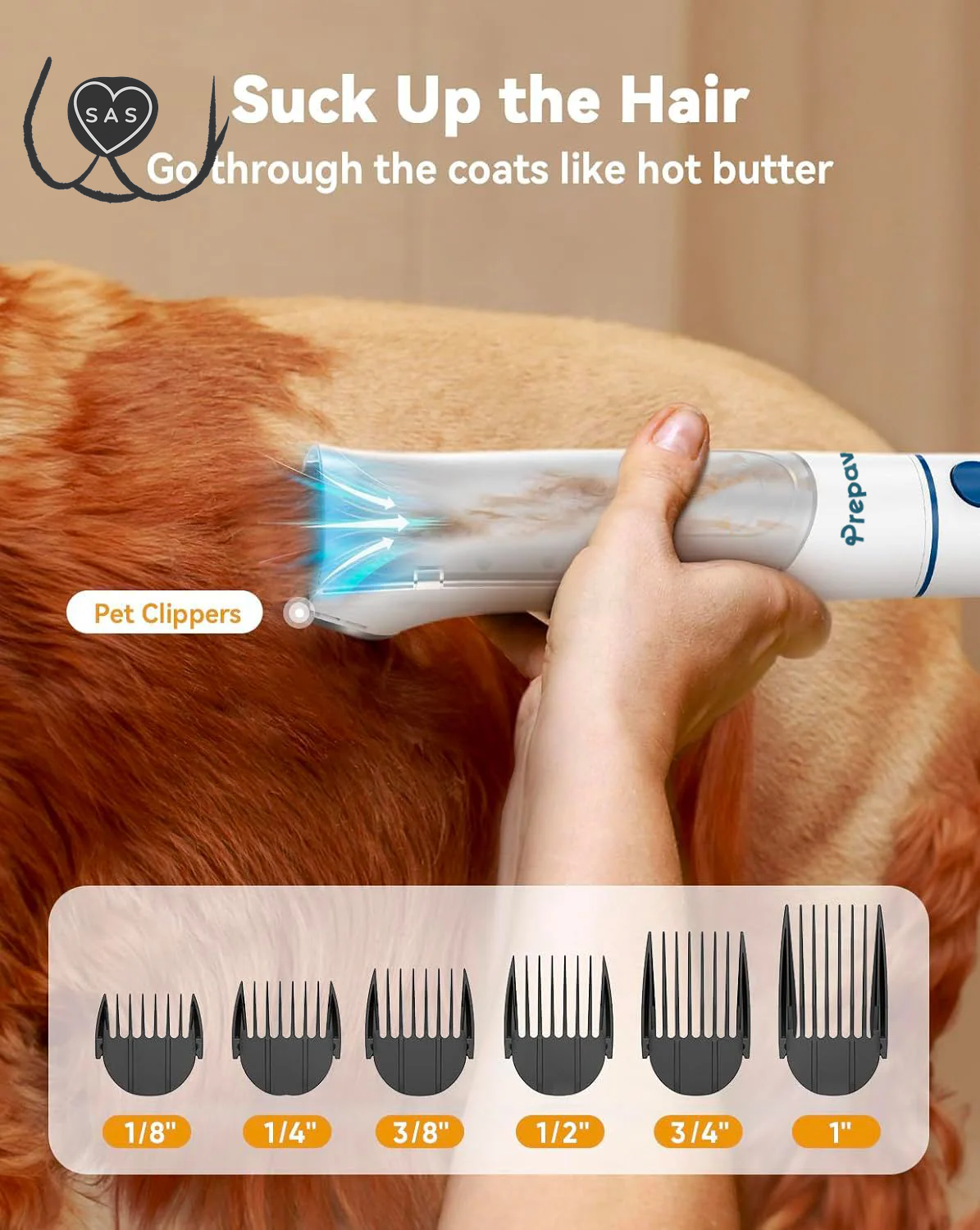 ™ Ultra Max: Juego De Aseo Para Mascotas 10 En 1 Con Potente Soplador/Secador Dual Incluido (Varios Ajustes De Calor Y Modo Silencioso) ¡ÚLTIMO MODELO!