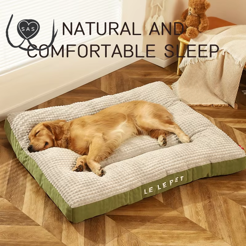 Warm Dogs Sleeping Bed Soft Fleece Pet Blanket Detachable Cat Puppy Mat Cushion for Small Medium Large Dogs Pet Supplies