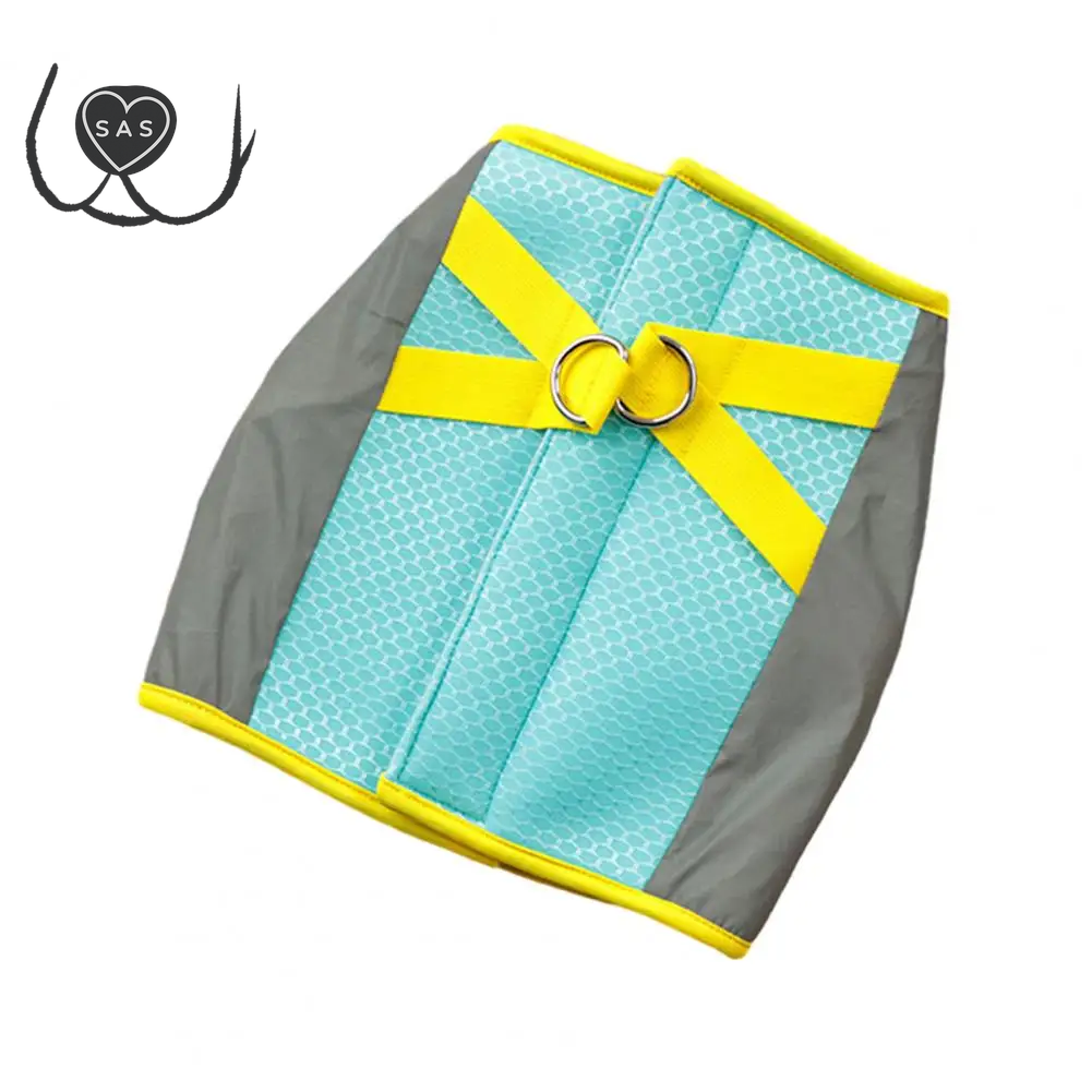 High Heat Prevention for Pets Adjustable Reflective Dog Vest for Summer Outdoor Activities Harness for Small Medium Dogs Quick