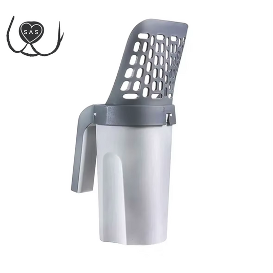 Cat Litter Shovel Scoop with Refill Bag for Pet Filter Clean Toilet Garbage Picker Cat Supplies Cat Litter Box Self Cleaning