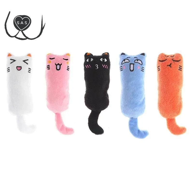 Cat Toy Cute Pet Catnip Toys Cat Plush Thumb Pillow Pet Supplies Аксесуари Для Котів Juguete Para Gato