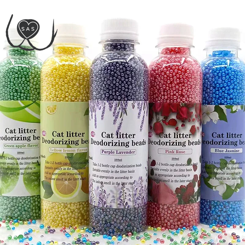 Cat Litter Deodorizer Air Purifier Cat Litter Box Odor Eliminate Urine Deodorizer for Most Types of Litter Kitty Home Room Pets