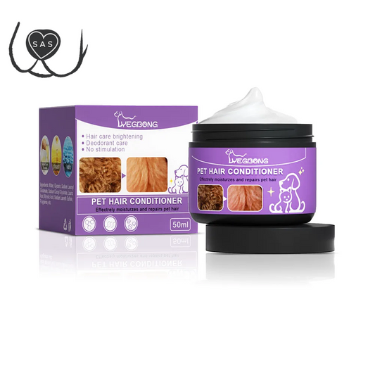 50Ml Cat Dog Soft Hair Conditioning Cream Gentle Dog Skim Cream Oil & Stain Remover Pet Supplies for Moisturizes & Matted Hair