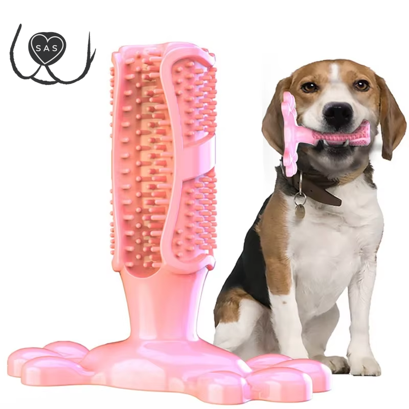 Dog Toys Chewable Teeth Chewing Gum Bad Breath Brushing for Large Breed Dogs Teeth Oral Cleaning Toys