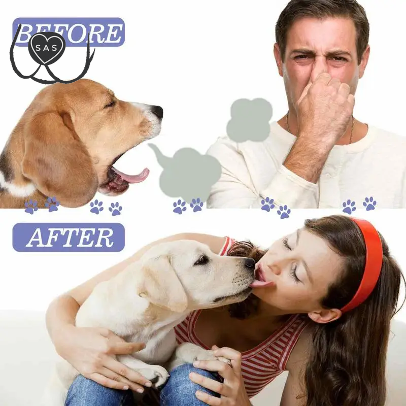 50Ml Pet Oral Cleanse Spray Dogs Mouth Fresh Teeth Clean Deodorant Prevent Calculus Remove Kitten Bad Breath Mouth Pet Supplies
