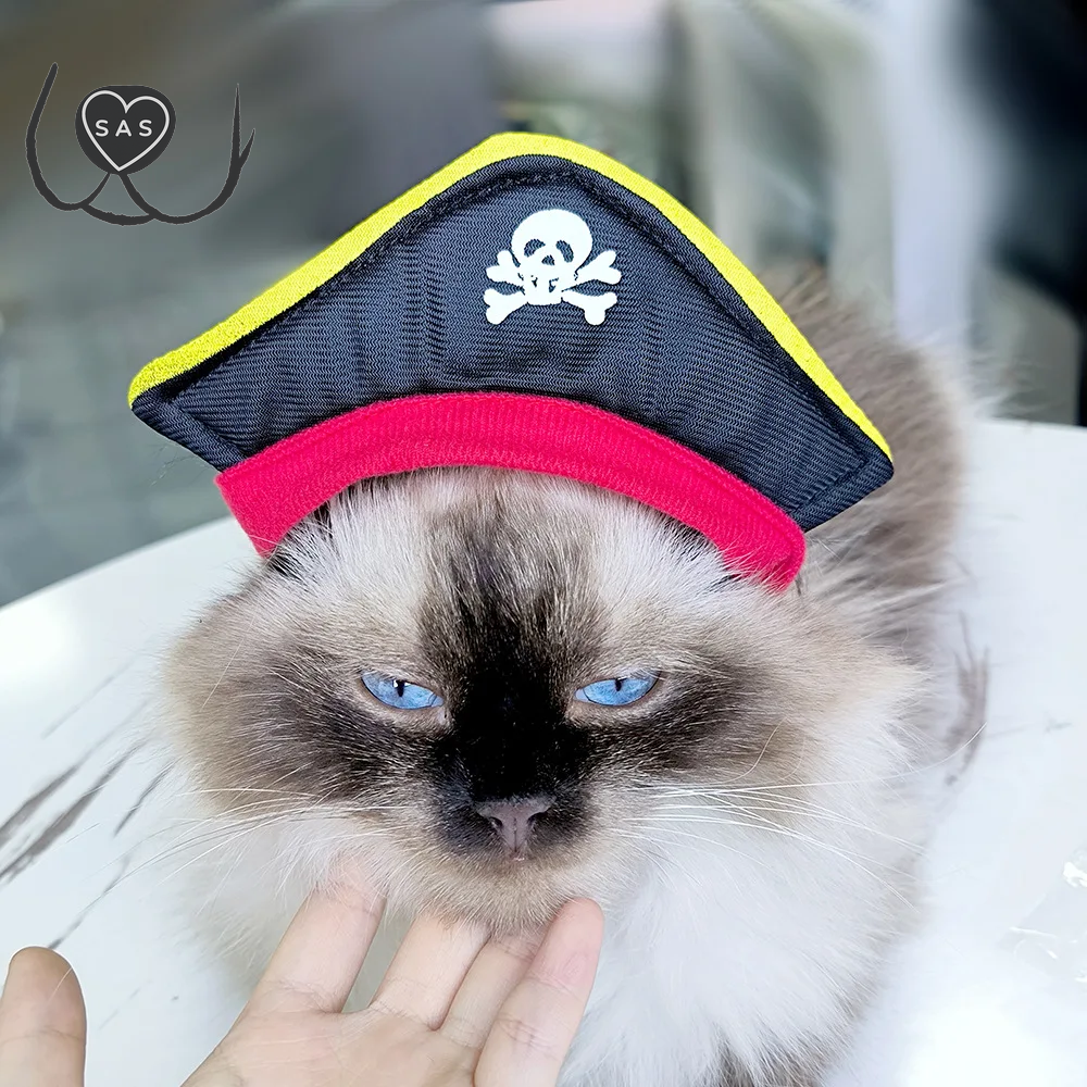 Cute Refined Cat Hat Plush Elastic Winter Pet Hat Puppy Kittens Knitted Hat Party Cosplay Props Decoration Cat Accessories Pet
