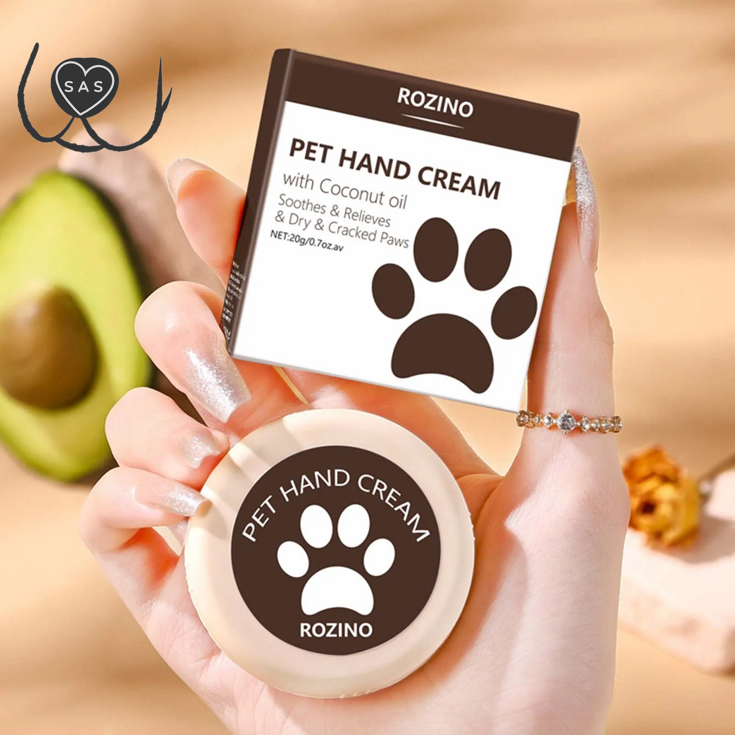 20G/15G Dog Paw Balm Paw Care Balm Moisturizing Protection for Dog Feet Foot Pads Winter Paws Cream Cat Grooming Pet Supplies