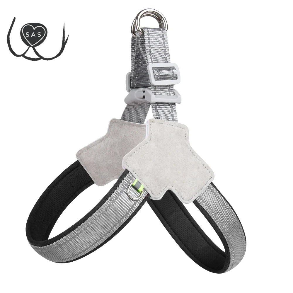 Reflective Pet Dog Harness for Small Medium Dogs Cat No Pull Vest Harnesses Puppy Chest Strap Pug Chihuahua Bulldog Supplies