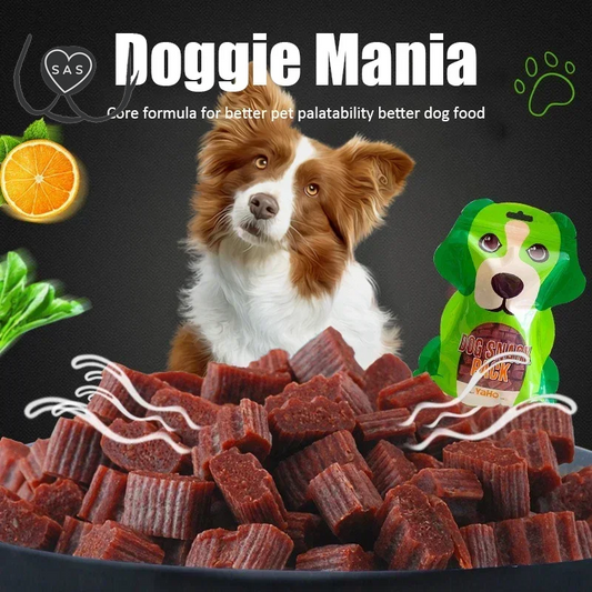 Dog Snacks Beef Particles Appetising Digesting Nutritious Delicious Chewy Training Rewards for Adult Dog Puppies Pet Food Snacks