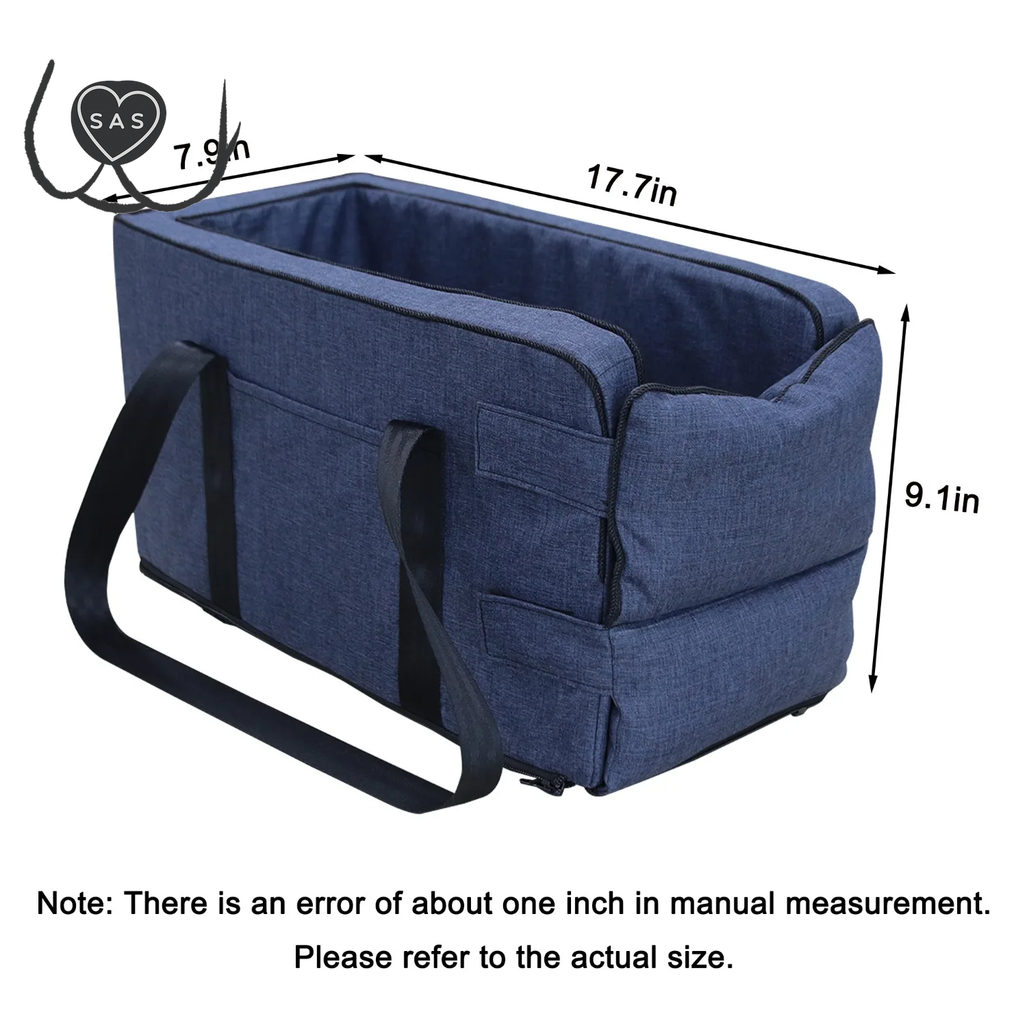 2 in 1 Dog Bed Waterproof Pad with Wear-Resistant Travel Dual Purpose Car Pet Bed for Dog Cushion Pet Mat for Dogs Accessories