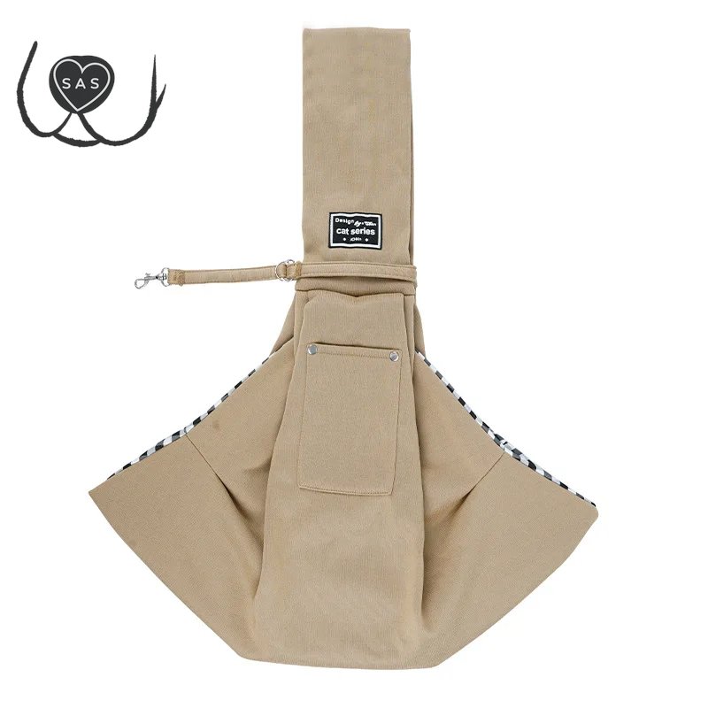 Pet Crossbody Bag for Cats & Dogs Outdoor Travel, Portable Cat Dog Carrier Bag Pet Supplies