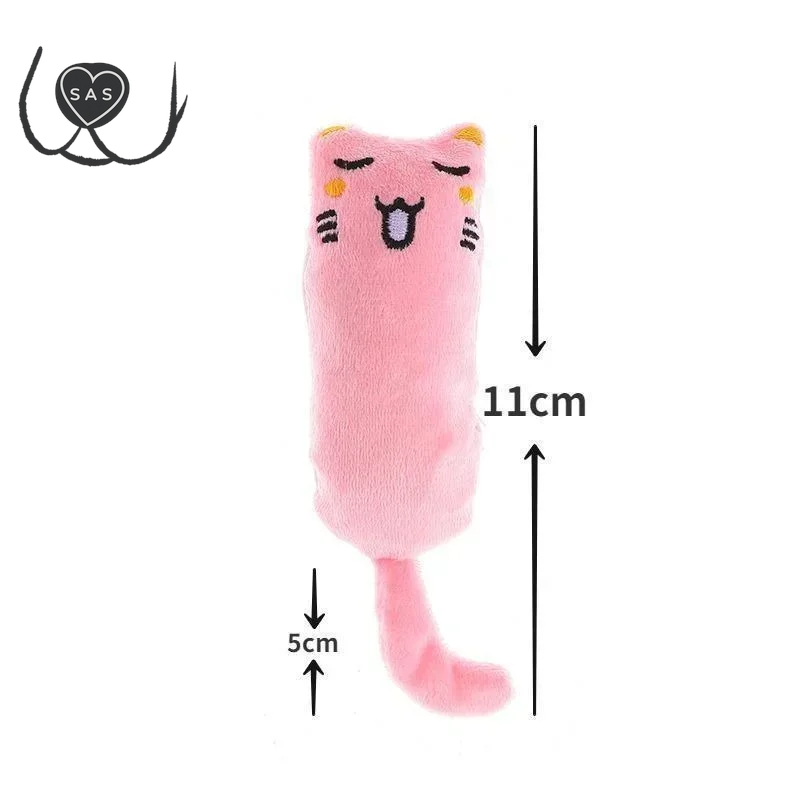 Cat Toy Cute Pet Catnip Toys Cat Plush Thumb Pillow Pet Supplies Аксесуари Для Котів Juguete Para Gato