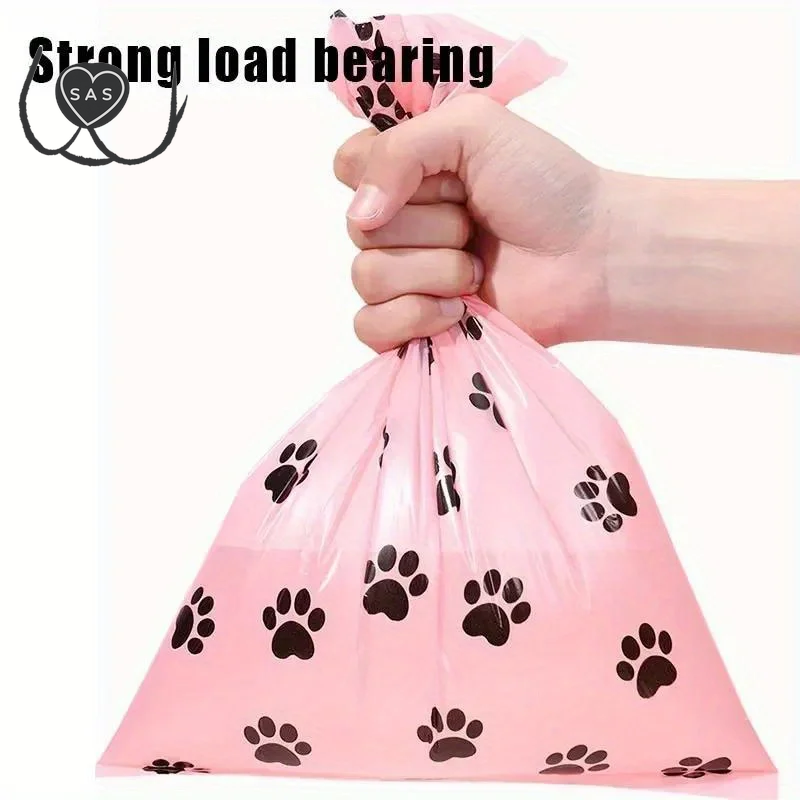 75 Bags/15 Rolls Dog Poop Bag Outdoor Cleaning Poop Bag Dog Toilet Porta Bolsa Caca Perros 15Bags/Roll Refill Garbage Bag