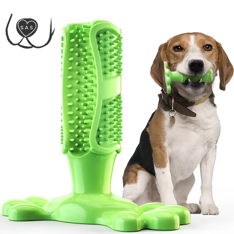 Dog Toys Chewable Teeth Chewing Gum Bad Breath Brushing for Large Breed Dogs Teeth Oral Cleaning Toys
