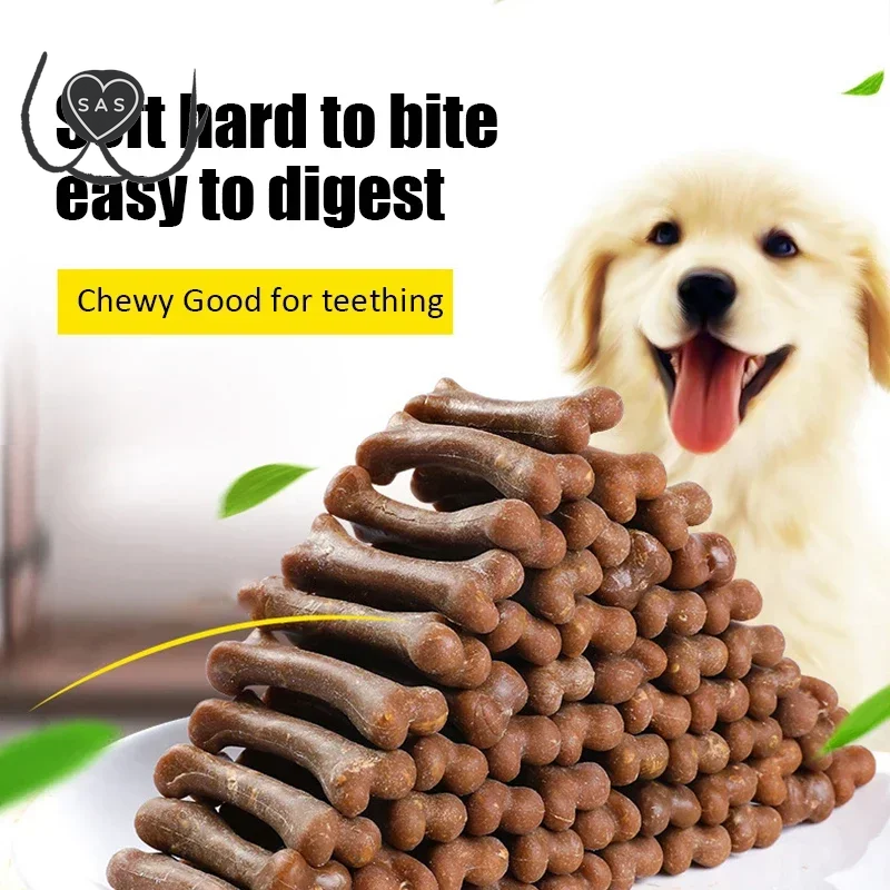 New Dog Snacks Teething Sticks 28G Teeth Cleansing Bone Fresh Ingredients Flavorful Nutritious Healthy Pet Puppy Snacks Foods