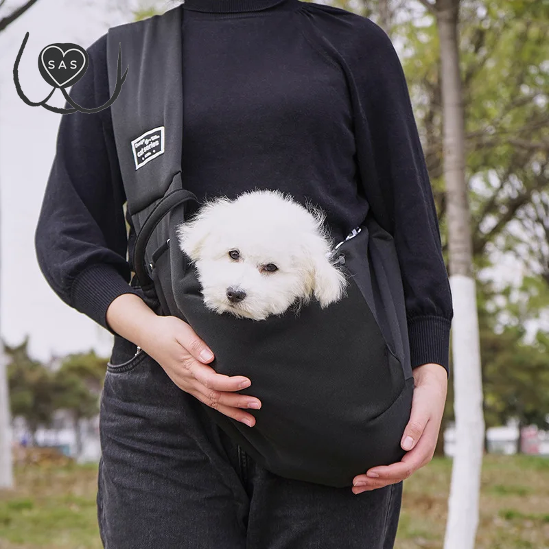 Pet Crossbody Bag for Cats & Dogs Outdoor Travel, Portable Cat Dog Carrier Bag Pet Supplies
