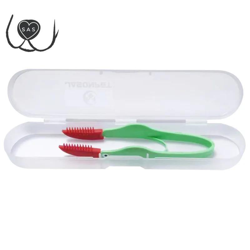 1PC Pet Tear Marks Comb Brush Cat Dog Eye Excrement Brush Knot Eye Cleaner Clip Soft Brush Cleaning Soft Brush Small Pet Tool