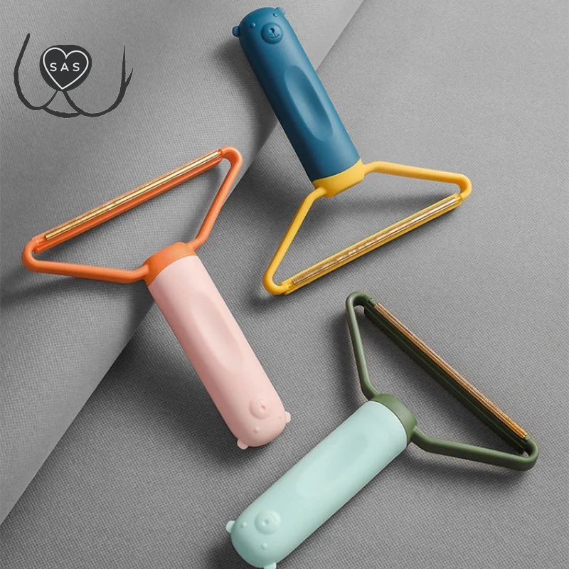 Et Hair Remover Brush Portable Silicone Double Side Pet Hair Brush Sweater Cleaner Wool Coat Grooming Brush Tool Pet Products