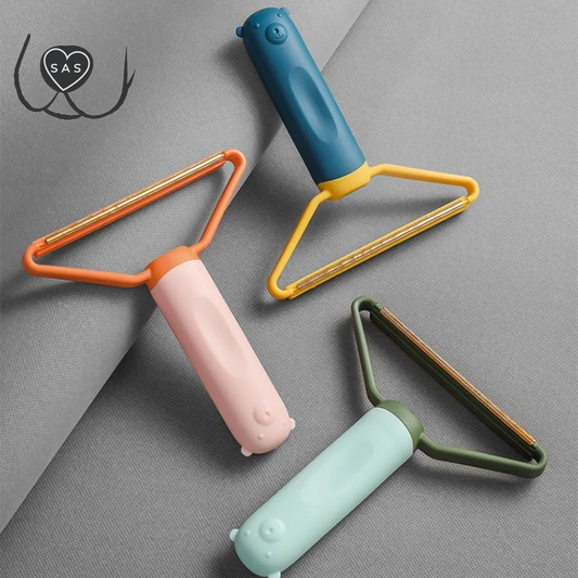 Et Hair Remover Brush Portable Silicone Double Side Pet Hair Brush Sweater Cleaner Wool Coat Grooming Brush Tool Pet Products