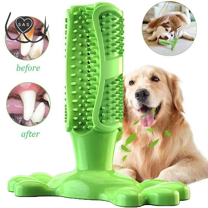 Dog Toys Chewable Teeth Chewing Gum Bad Breath Brushing for Large Breed Dogs Teeth Oral Cleaning Toys