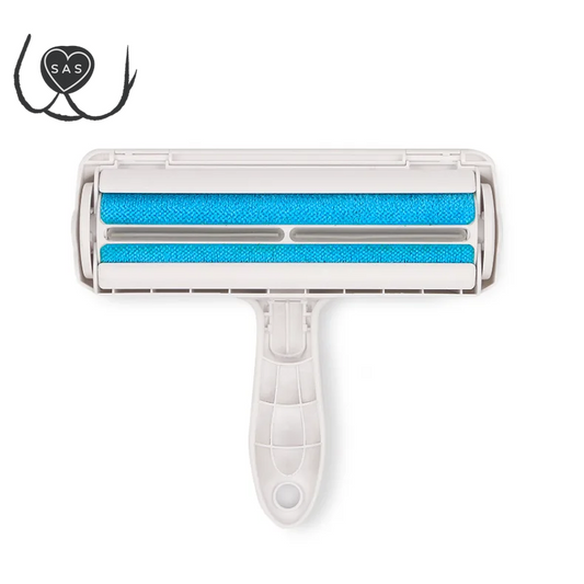 Pet Hair Remover Roller - Dog & Cat Fur Remover with Self-Cleaning Base - Efficient Animal Hair Removal Tool - Perfect for Furni